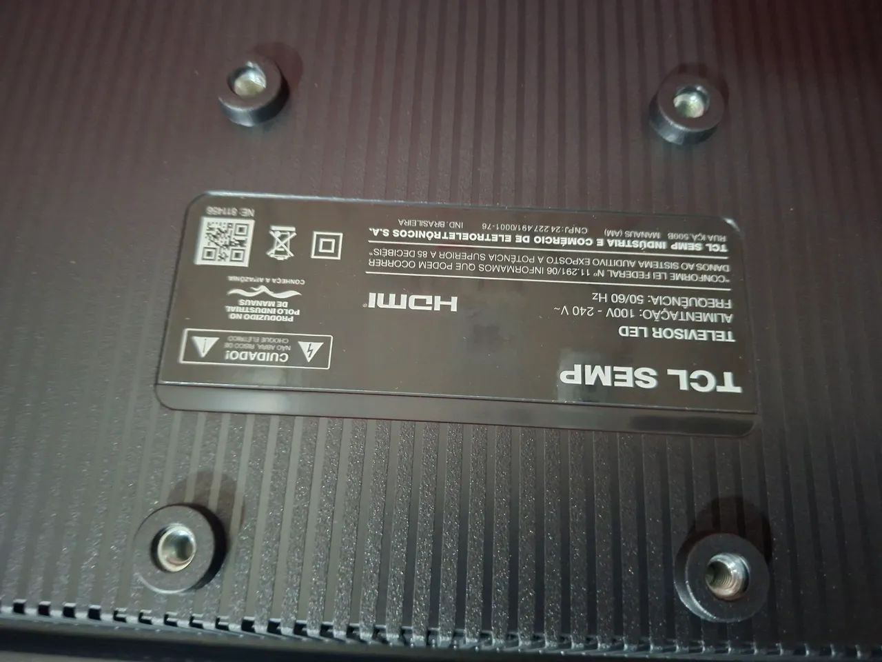 Tv tcl 43 para retirar peças  - Foto 3