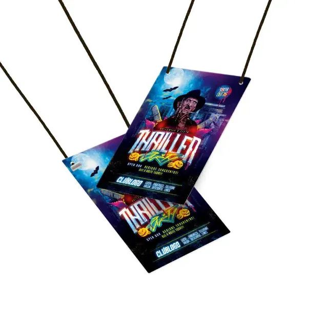 Credencial Personalizada de PVC para festas e eventos
