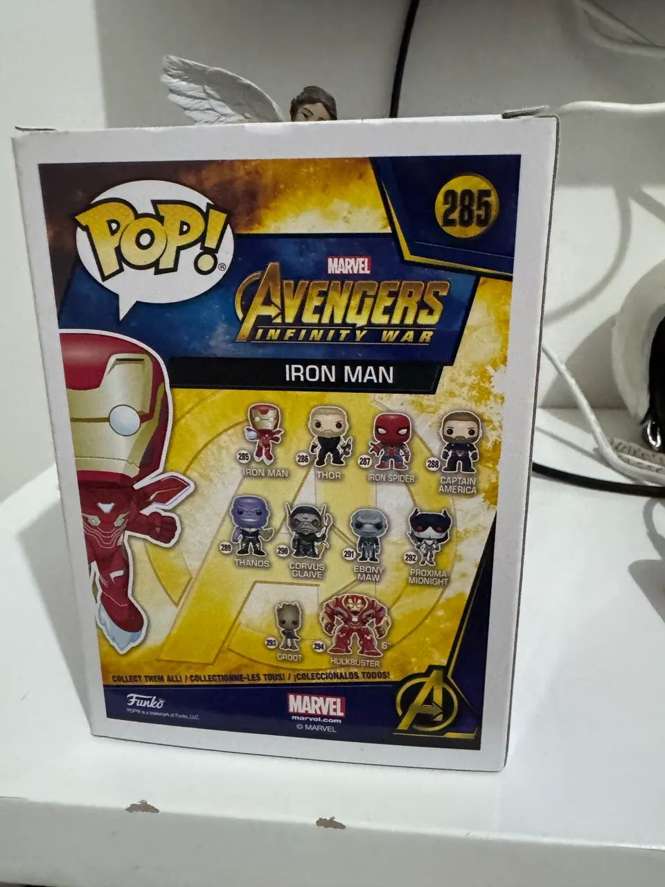 Boneco de vinil Funko POP Marvel Avengers Infinity War Iron Man - Foto 2