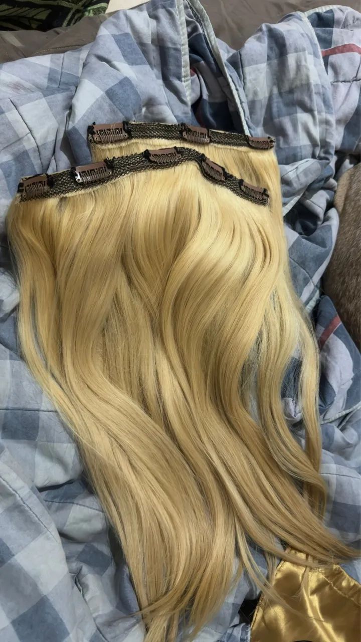 Mega hair humano loiro no tic tac  - Foto 2