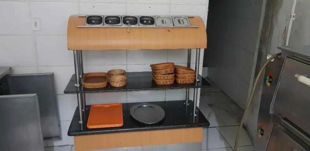 Bancada de preparação de alimento em granito - Foto 3