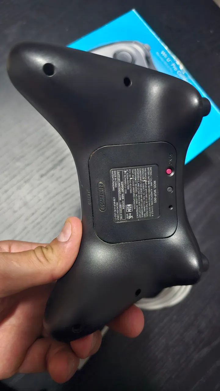 Wii u pro controller original preto - Foto 3