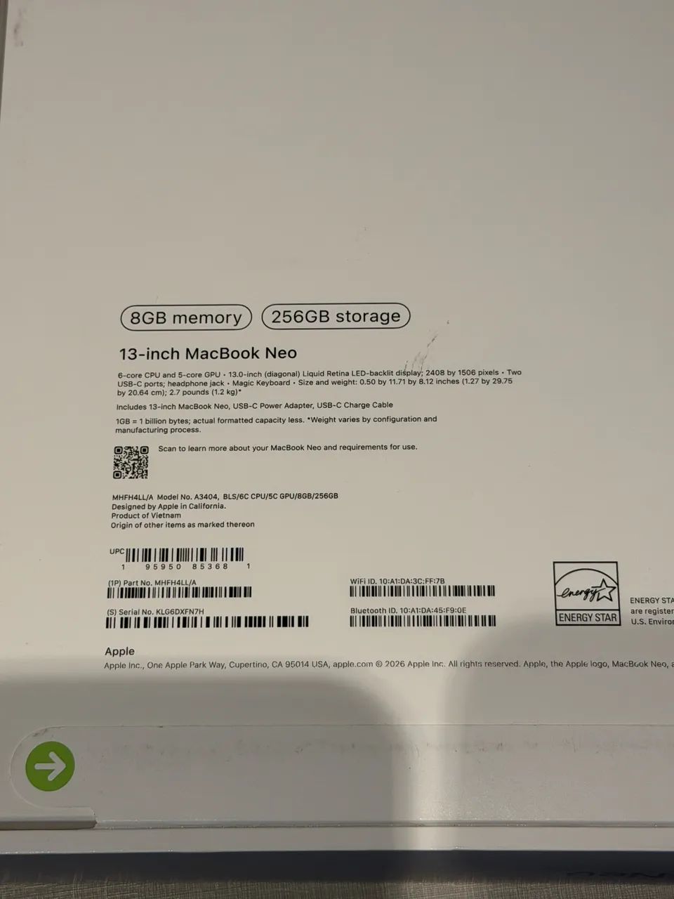 Macbook NEO novo lacrado  - Foto 3