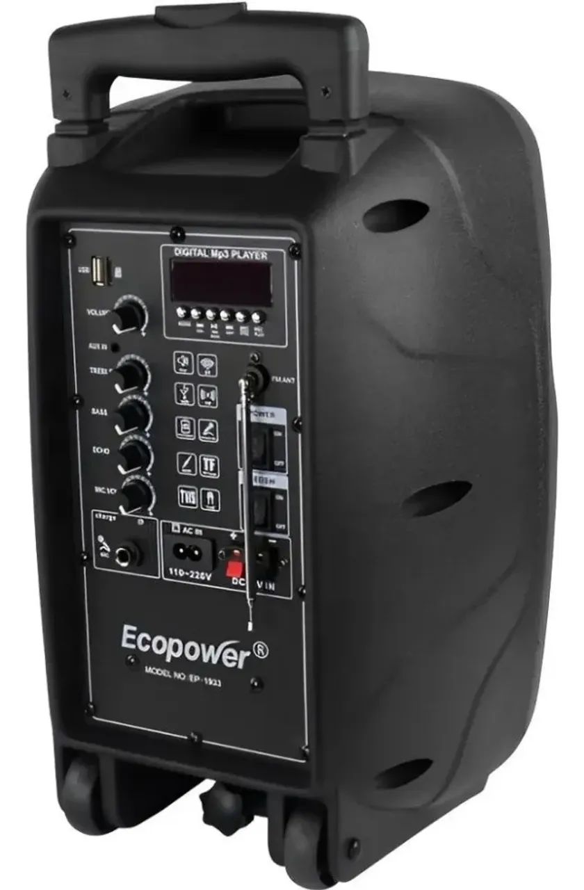 Caixa Ecopower EP1933 - USB - SD - Bluetooth  - Foto 4