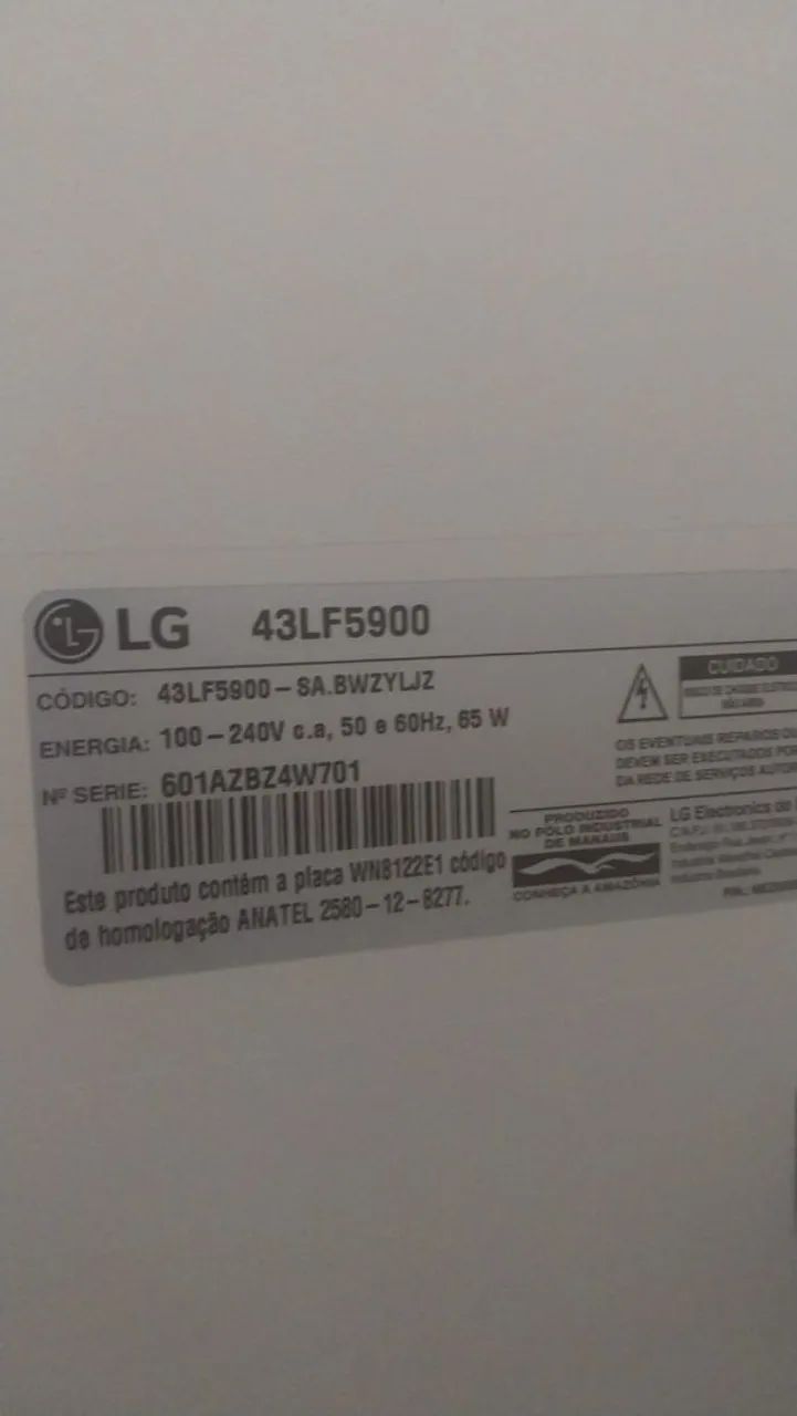 TV LG 43LF5900