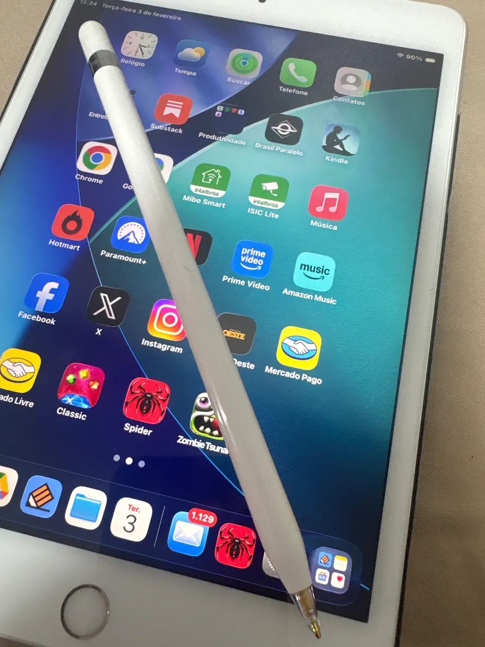iPad mini 5 256gb e Apple Pencil 1 - Tablets e E-Readers - Areal