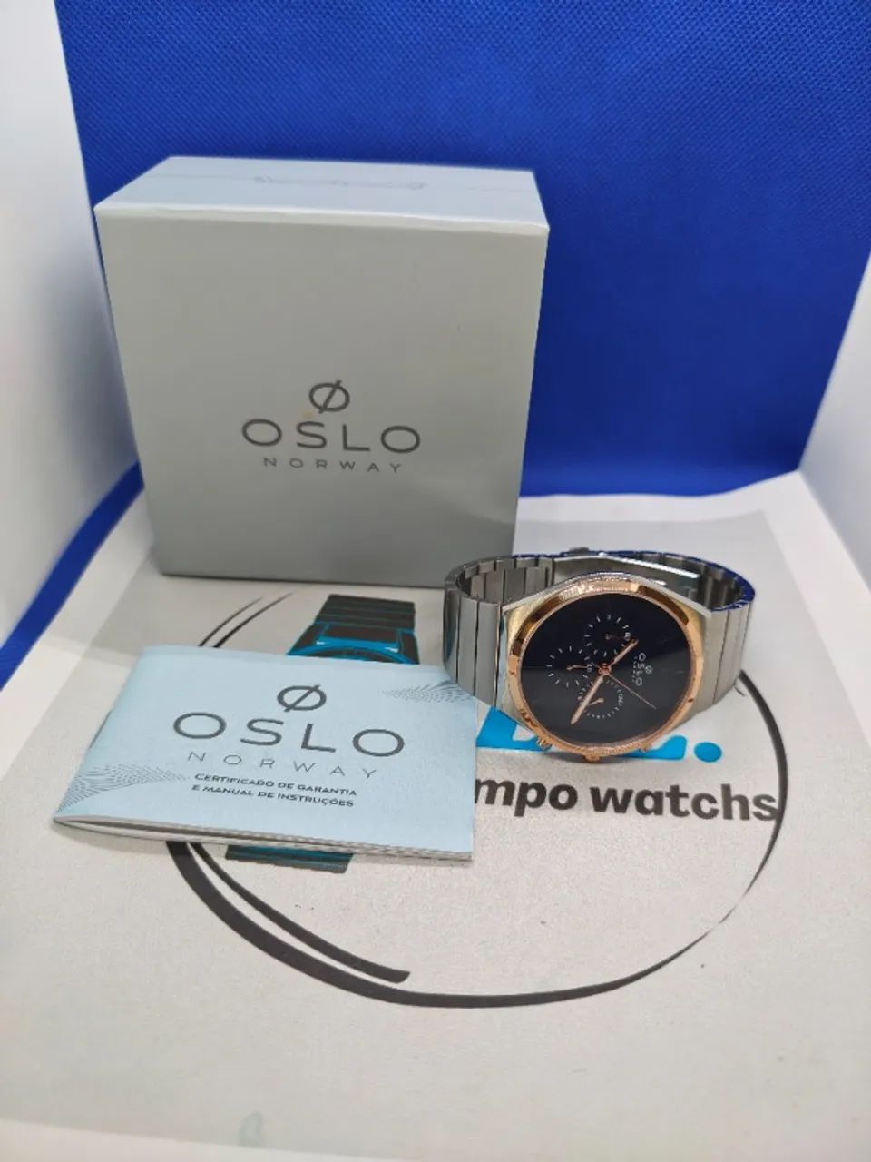 RELOGIO OSLO SLIM CRONOGRAFO - Foto 2