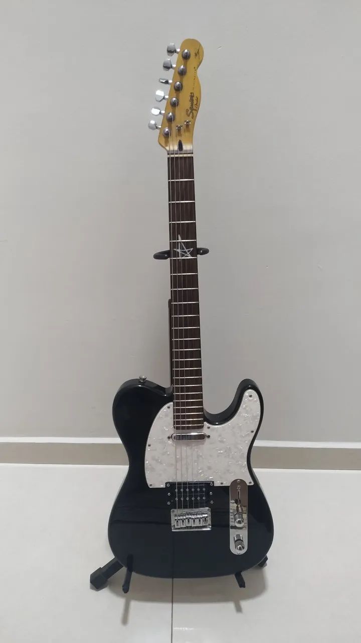 Telecaster Lavigne 【生産終了品】Avril / Black Skull Lavigne Avril Telecaster Squier Fender Guitarra Squier ギター