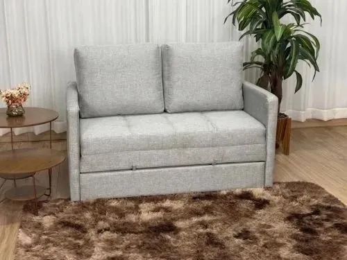 SOFÁ CAMA DOMINIC 1,40M LINHO. PRONTA ENTREGA. - Foto 3
