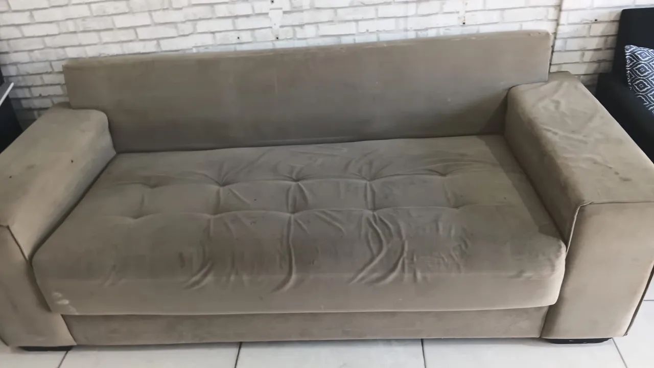 Vendo sofá pouco uso
