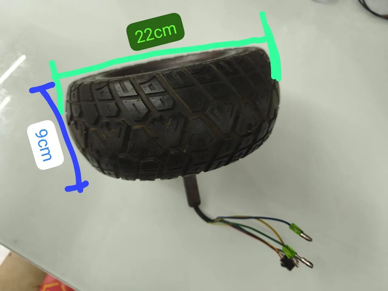 Motor brusheles 8" hoverboard  - Foto 5