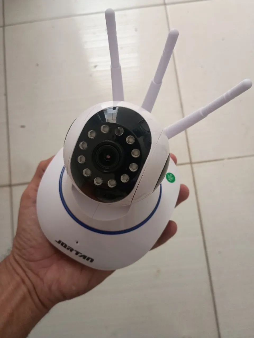 Camera de berço wi-fi inteligente. 