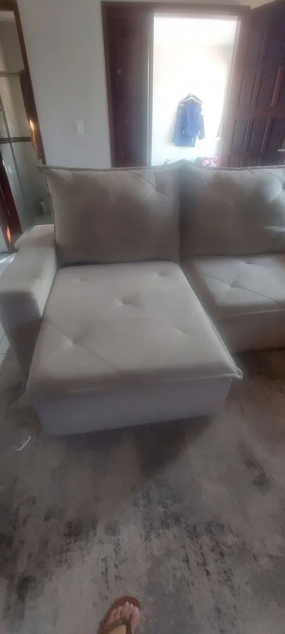 Sofá retrátil 3 lugares  - Foto 2