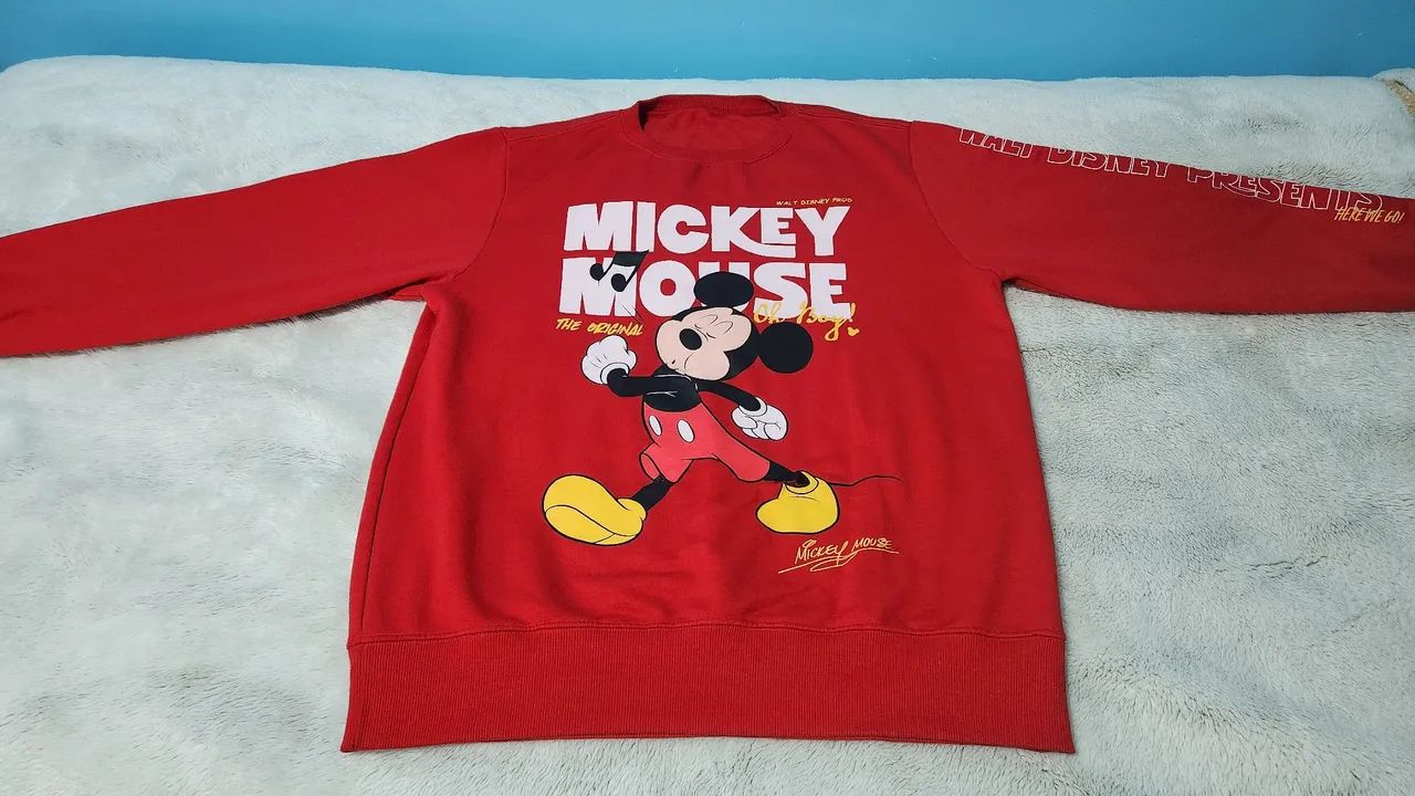 Moletom Oficial do Mickey!