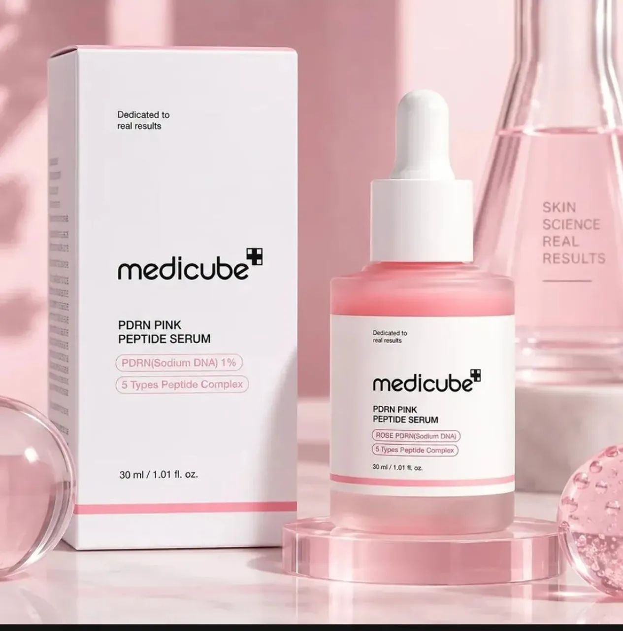 PDRN Pink Peptide Serum - 30 ml - Foto 3