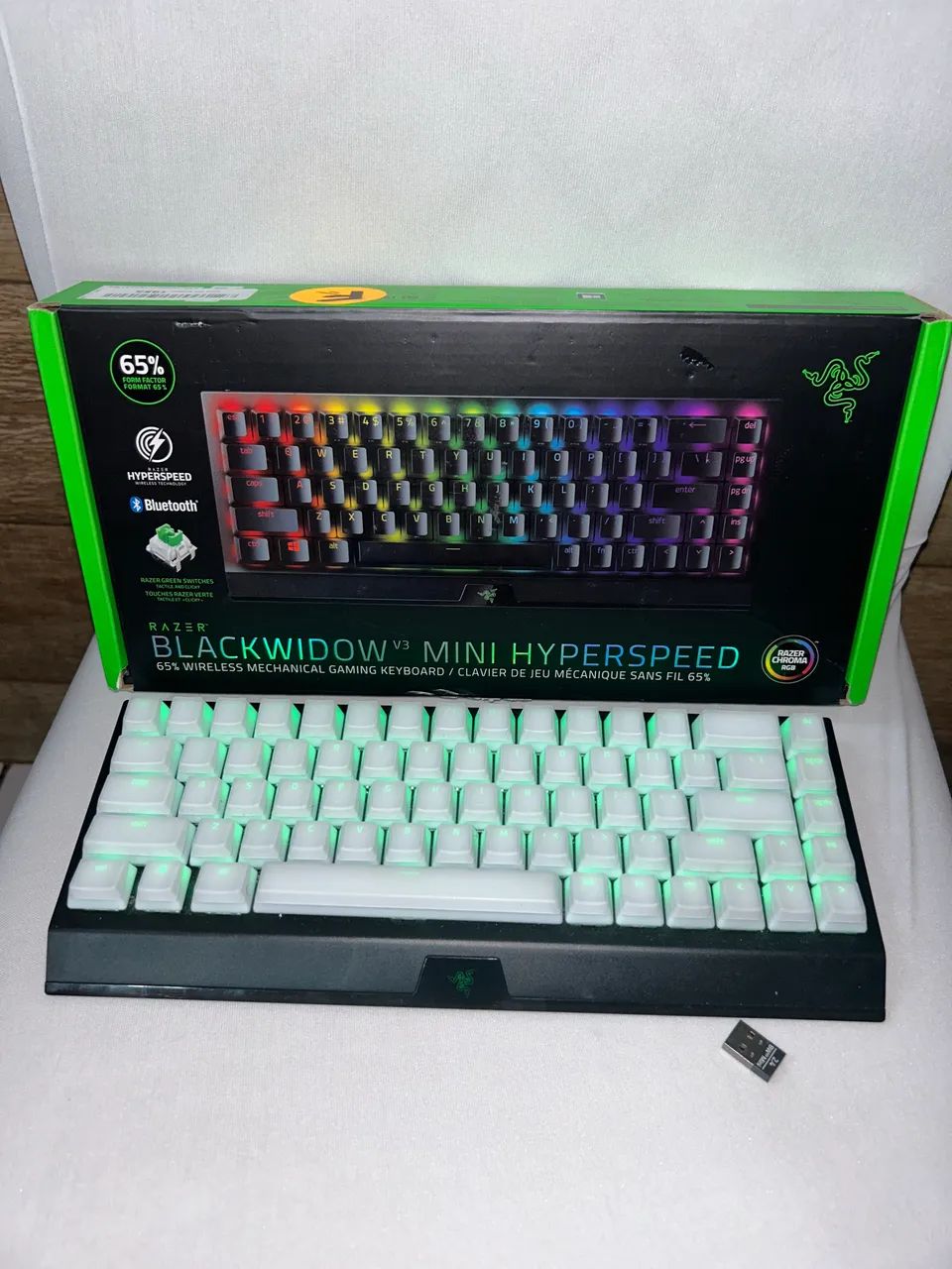 Teclado Gamer Blackwidow V3 Mini Phantom Edition 65%