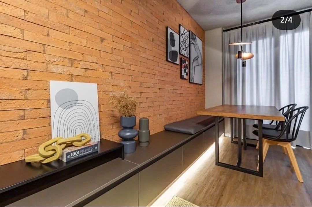 Apartamento suíte + 1 mobiliado! - Foto 4