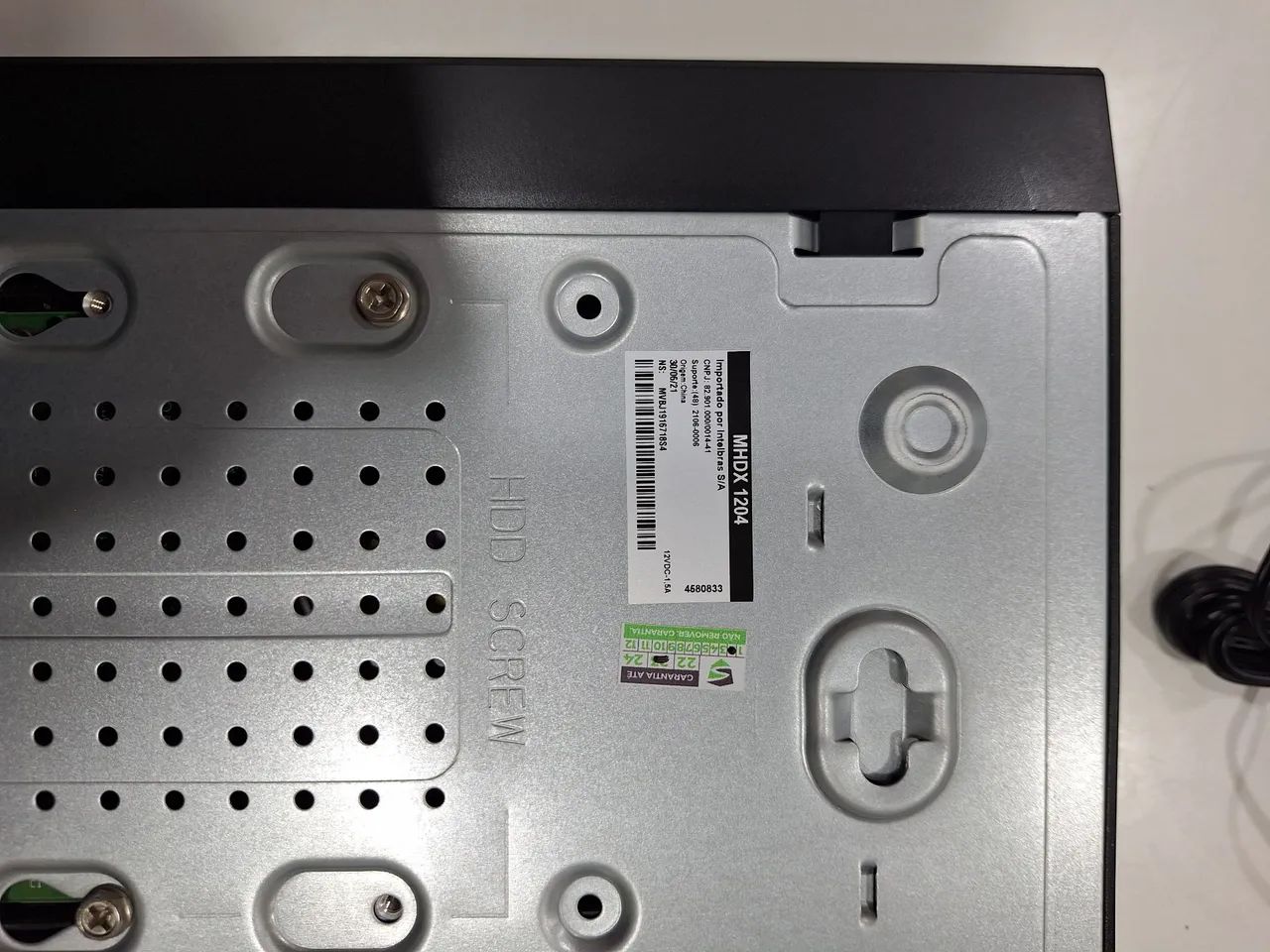 DVR Intelbras MHDX 1204 usado HD 1 Terabyte - Foto 3