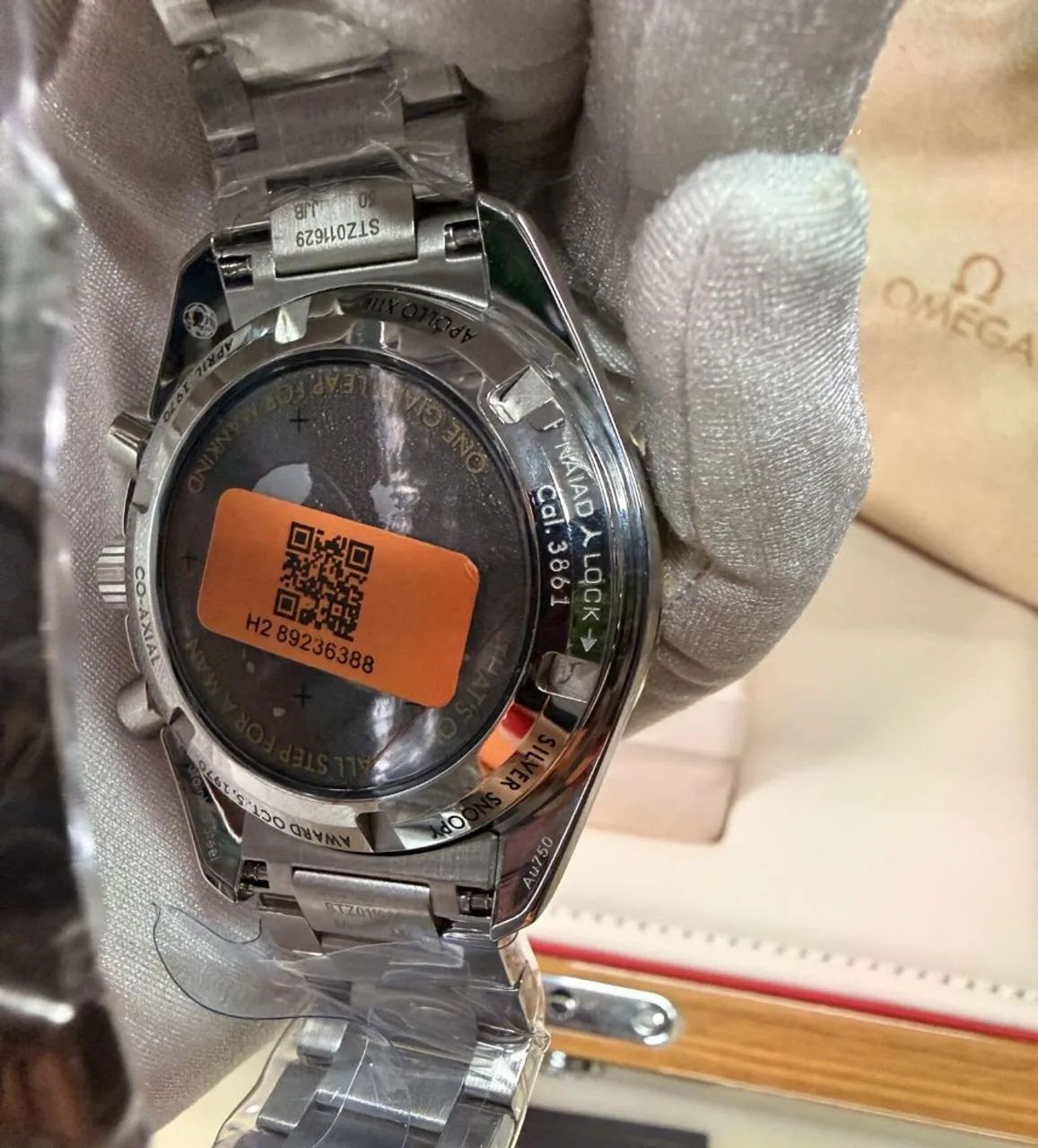 Relógio Estilo Omega Speedmaster Apollo 11 50th Anniversary Limited Edition - Foto 5