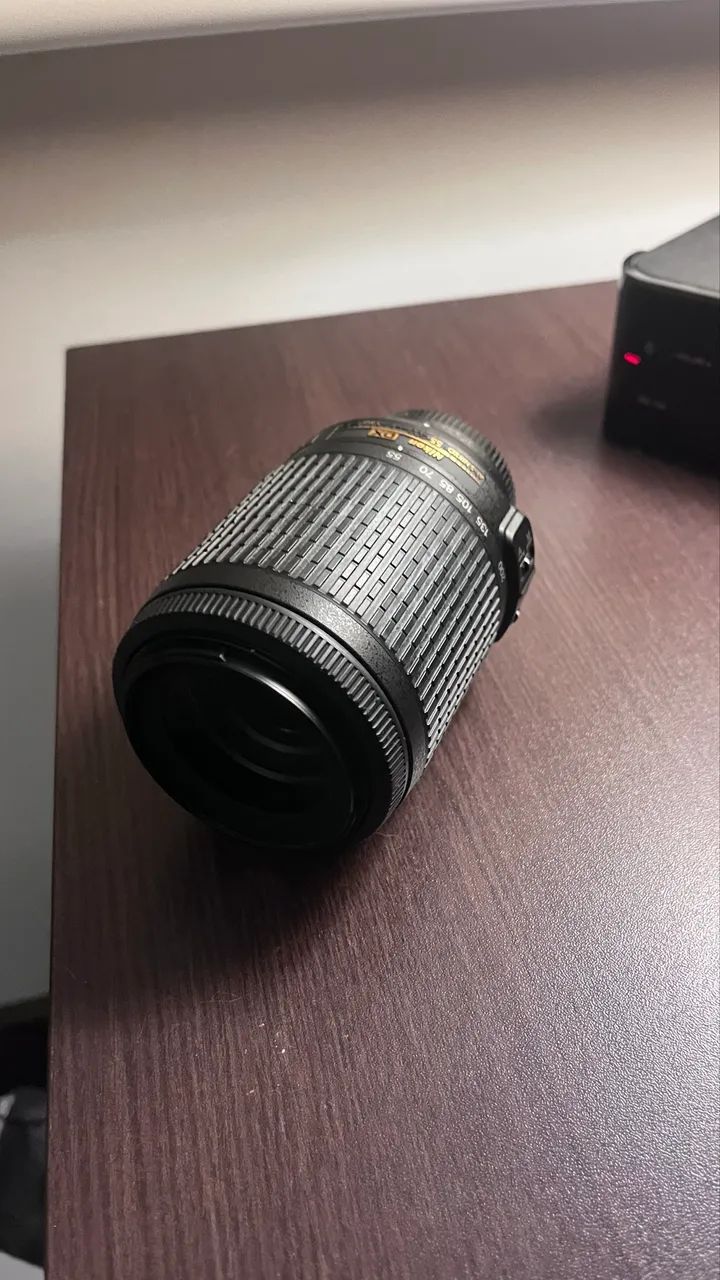  Lente Nikon 55 200 f/ 4.5-5.6 G ED ID AF-S DX VR (redução da vibração)