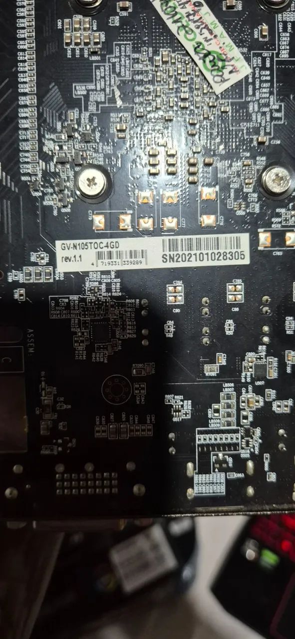 Placa de vídeo Gigabyte GTX 1050 Ti 4GB OC - Foto 2