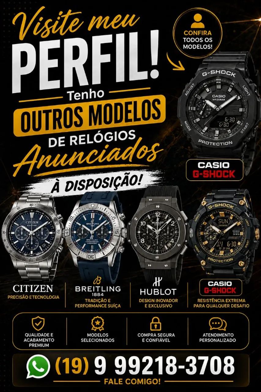 RELÓGIOS DE COLEÇÃO Á VENDA ( Á PARTIR DE R$ 149.00 ) 