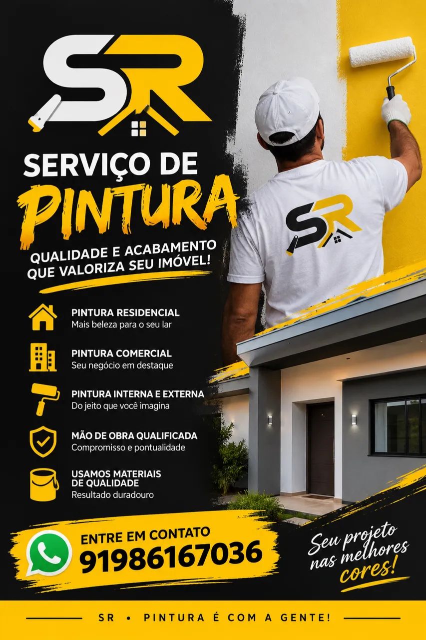 Pintor profissional residência 