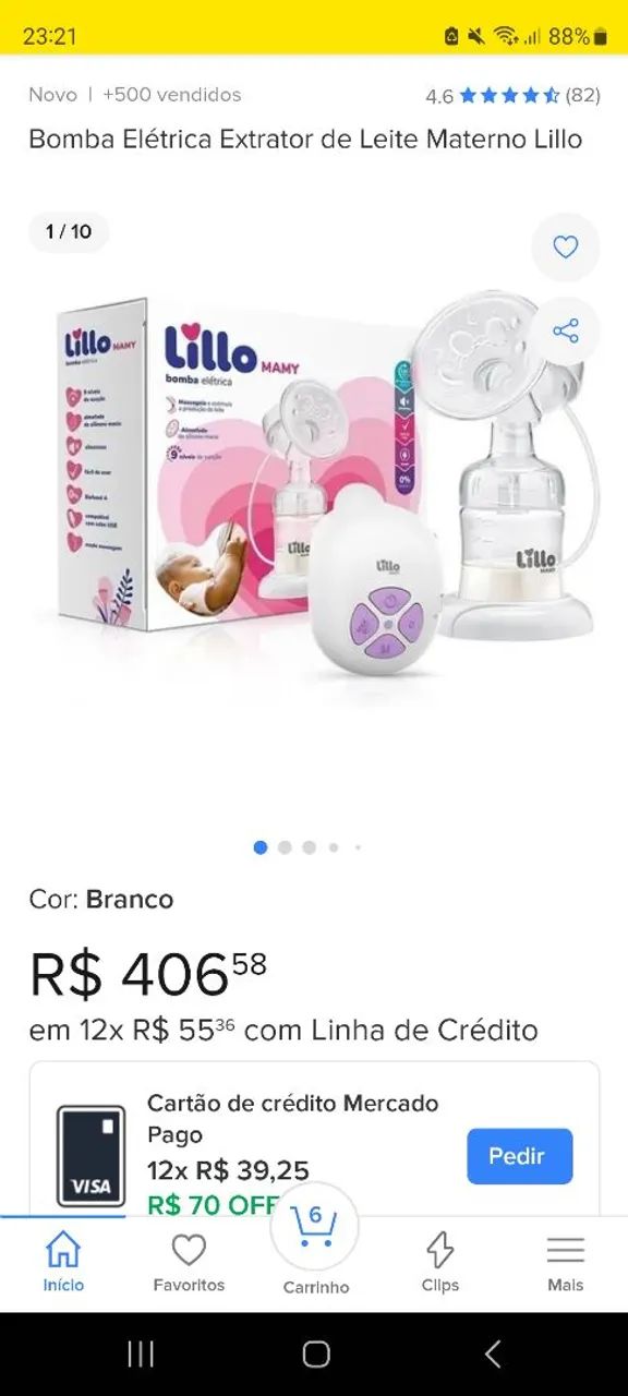 Bomba extratora de leite