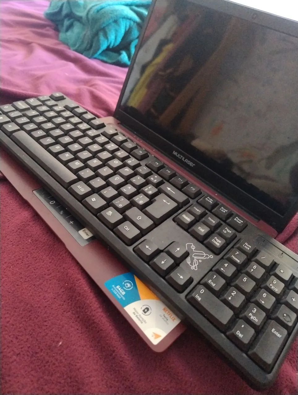 Notebook Multilaser em bom estado - Foto 2