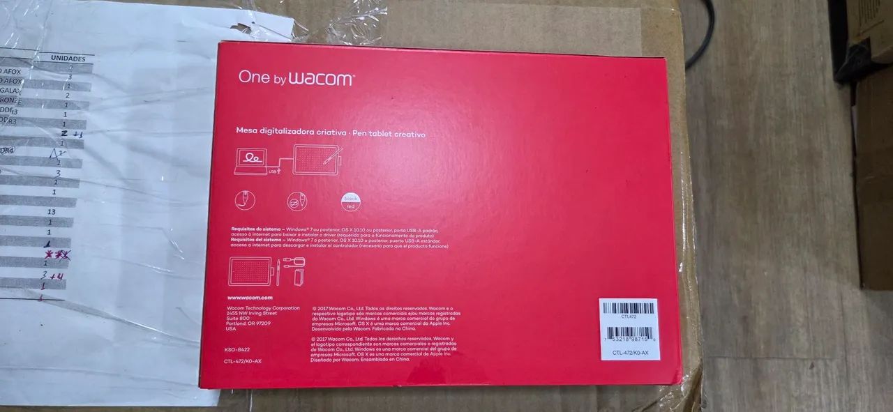 Mesa digitalizadora Wacom CTL472 NOVA NA CAIXA - Foto 3