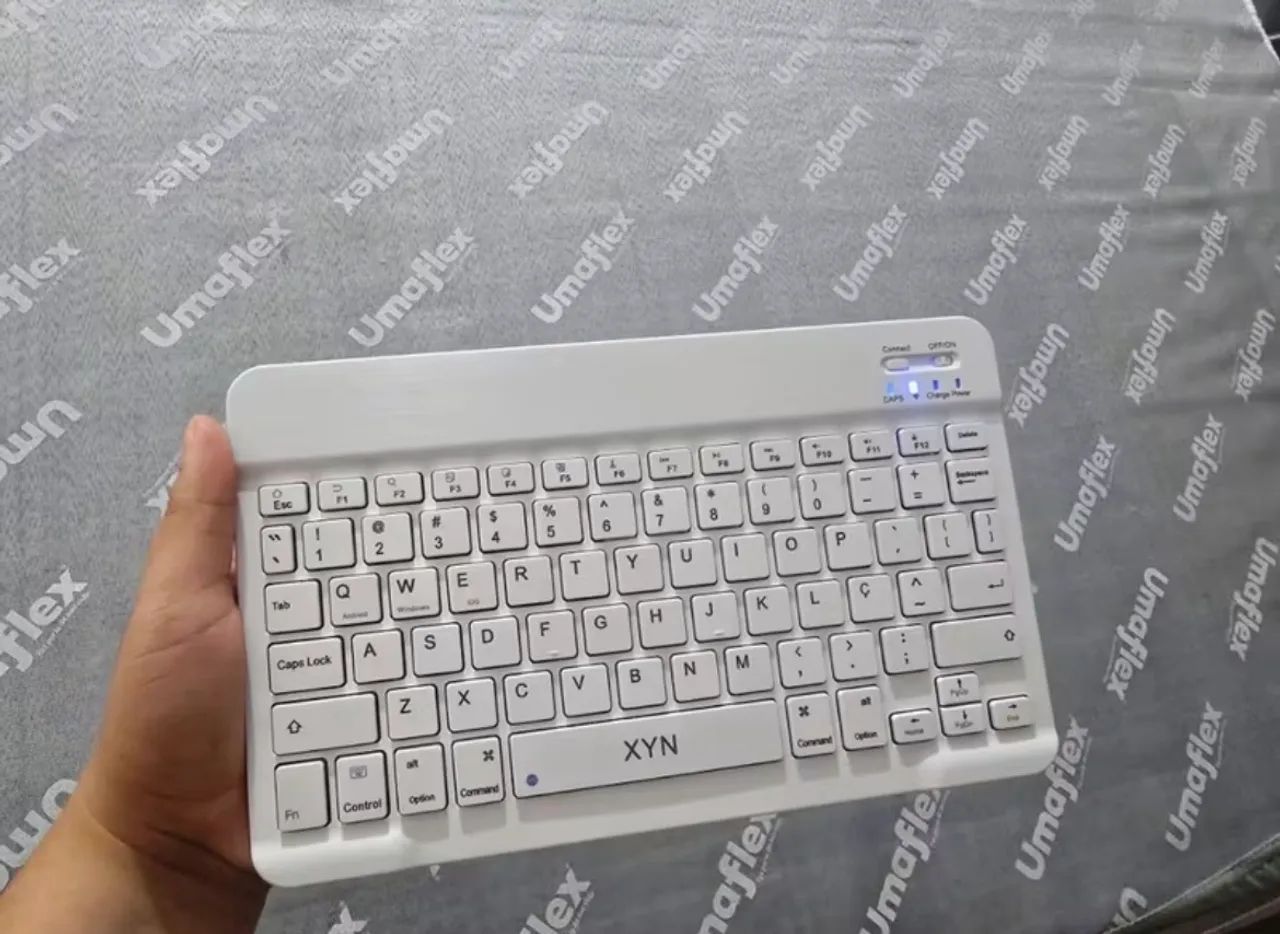 TECLADO + MOUSE SEM FIO BLUETOOTH  - Foto 2