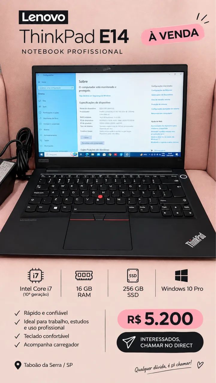 Thinkpad E14 i7 - Foto 2