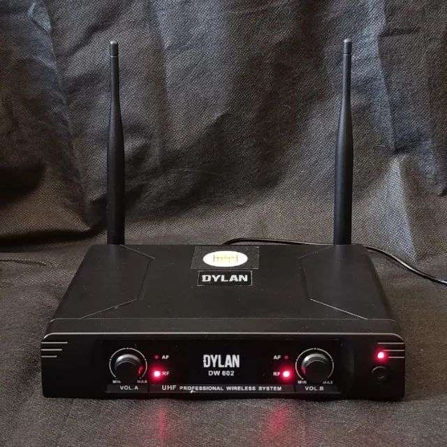 Microfone Sem Fio Duplo Dylan DW-602 MAX - Foto 2