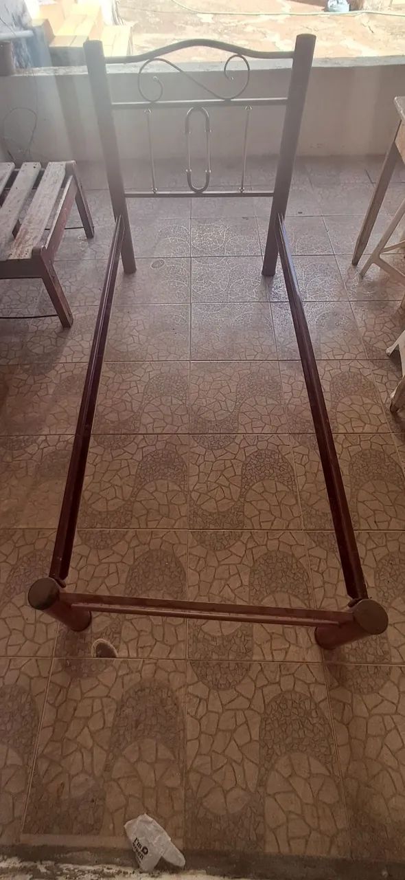 CAMA DE FERRO TUBULAR SOLTEIRO  - Foto 3