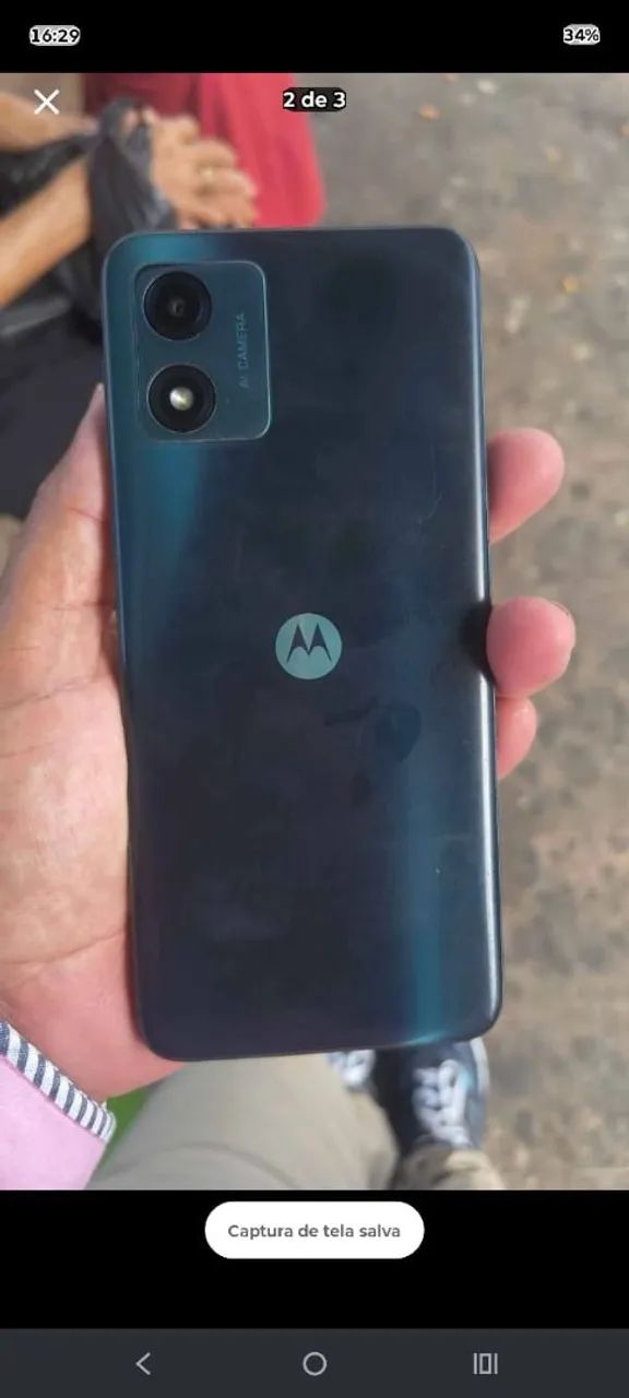 Motorola E13 trincado  - Foto 2