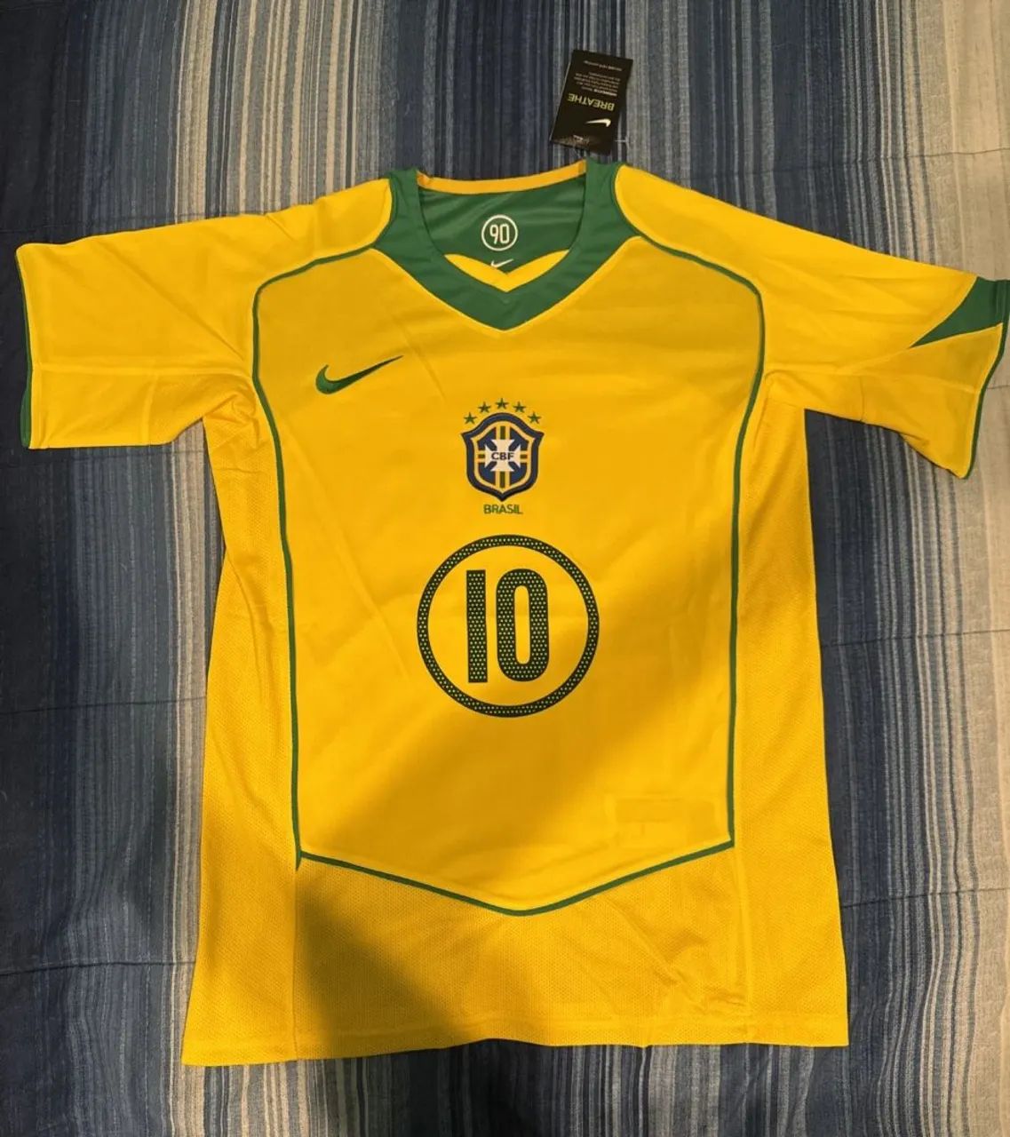CAMISA RETRÔ BRASIL 2004