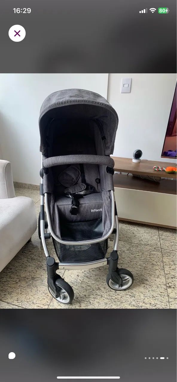 Carrinho de Bebê Travel Duo + Base Isofix - Foto 2
