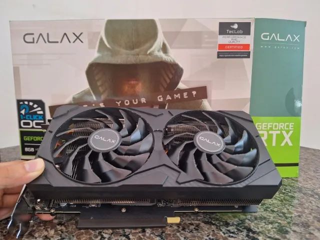 Placa de Vídeo RTX 3070 1-Click OC Galax 8GB GDDR6 - Foto 5