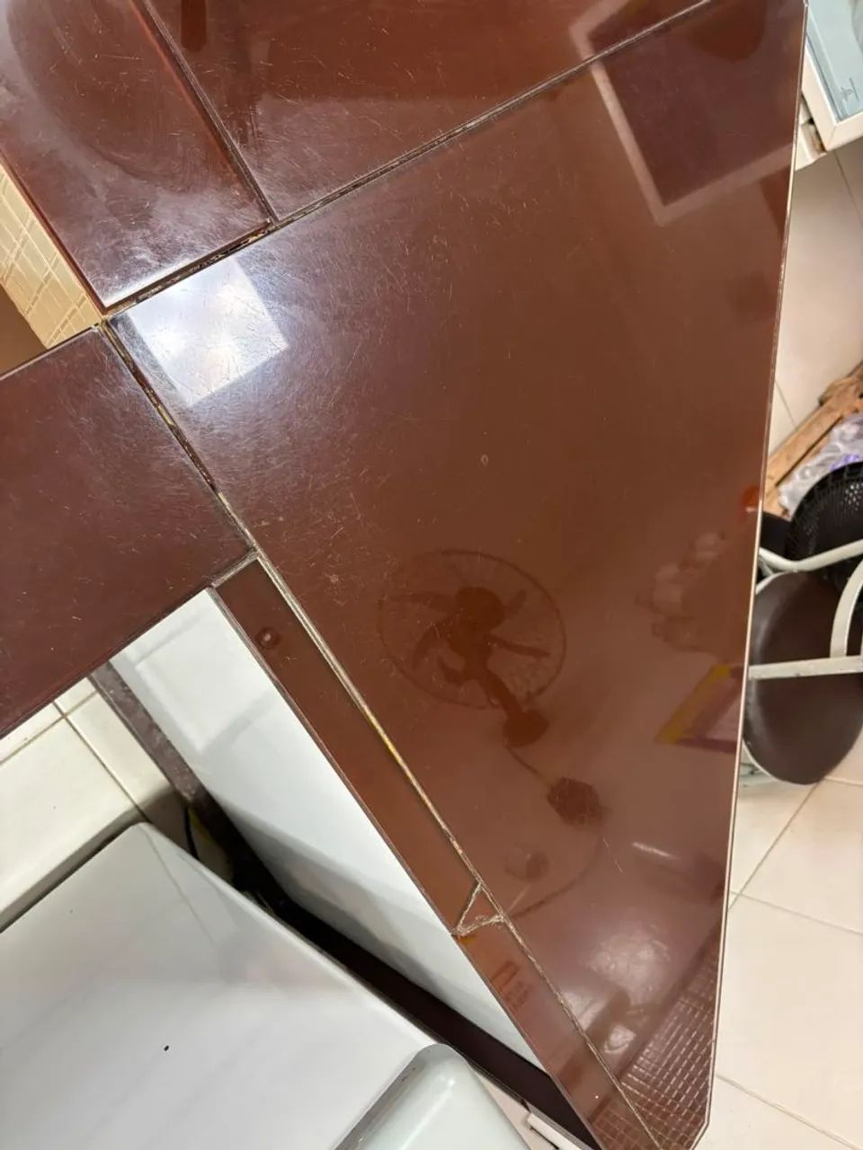 Mini bancada com armário