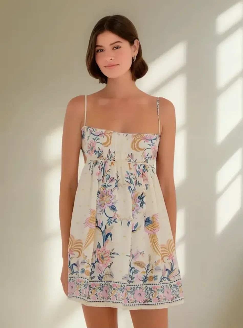 Vestido Farm Delicadeza Boho - Foto 3