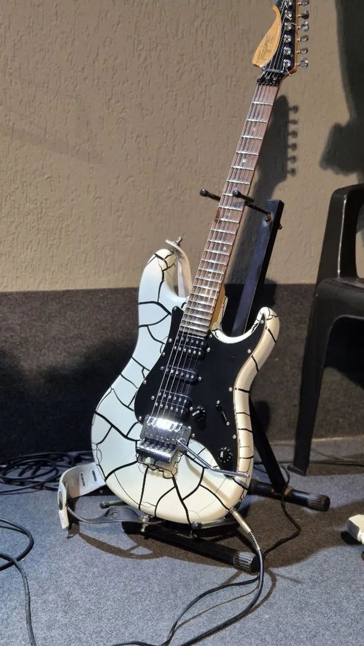 Guitarra Juninho afram JA2 branca