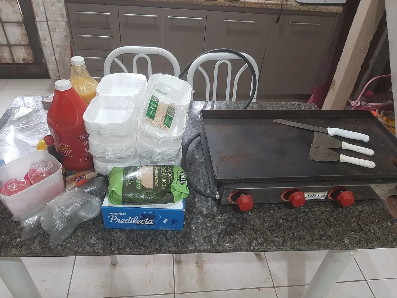 Chapa e itens para lanchonete  - Foto 2