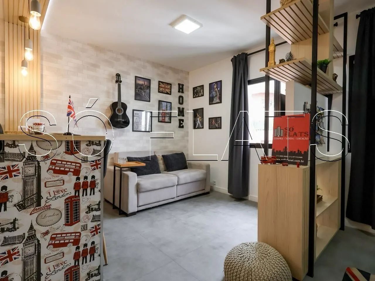 Flat Ninety Jardins | 32m² com serviços, vaga e localização premium - Foto 4