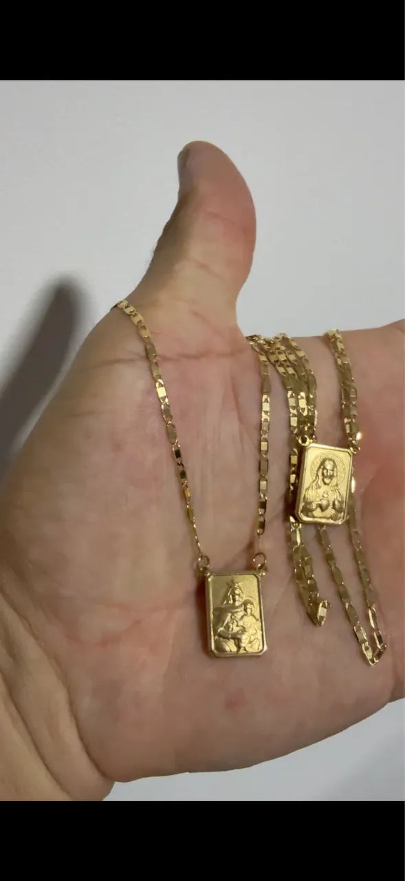 Escapulário Ouro 18k 