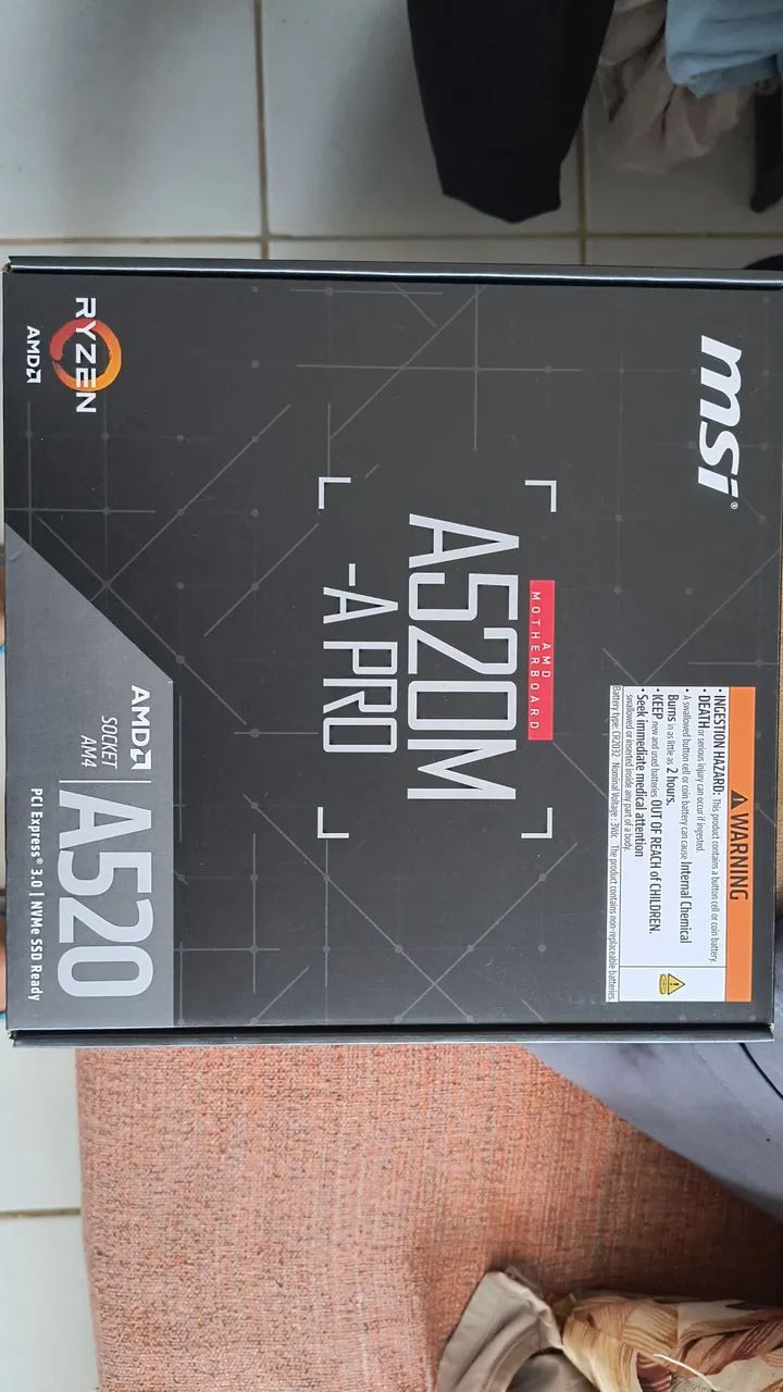 PLACA MÃE A520 M PRO