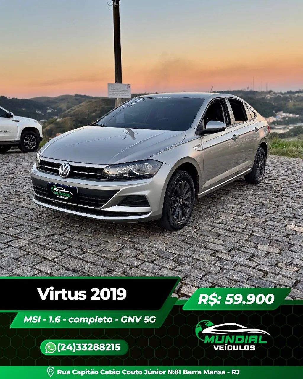 Volkswagen Virtus VIRTUS 1.6 MSI Flex 16V 5p Mec. 2019