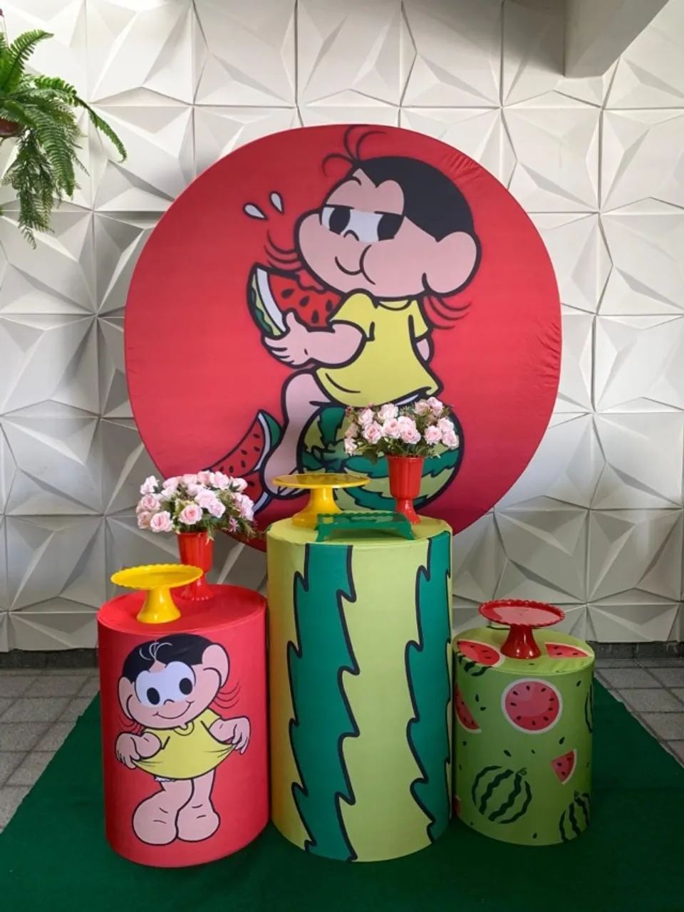 Aluguel de kits de decoração pegue e monte 