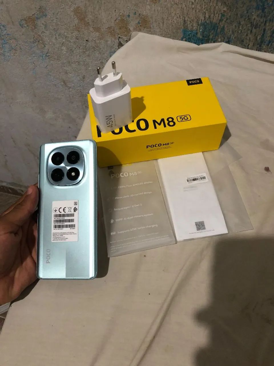 POCO M8 5G - 256GB, SEMINOVO. OPORTUNIDADE! - Foto 3