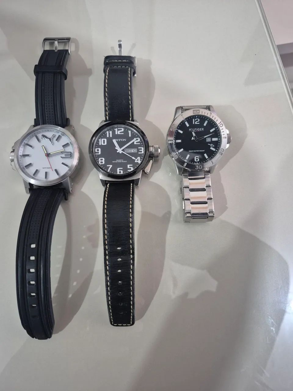 Kit relógios Puma, Triton e Tomy 