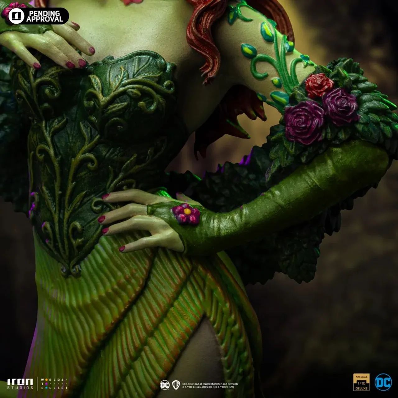 Poison Ivy Deluxe Iron Studios - Foto 4